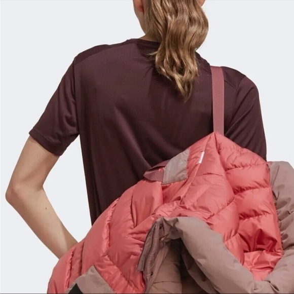 Adidas TERREX MYSHELTER COLD.RDY Down-Fill Jacket Mauve HG3163 Women Size S $350 - Picture 10 of 11